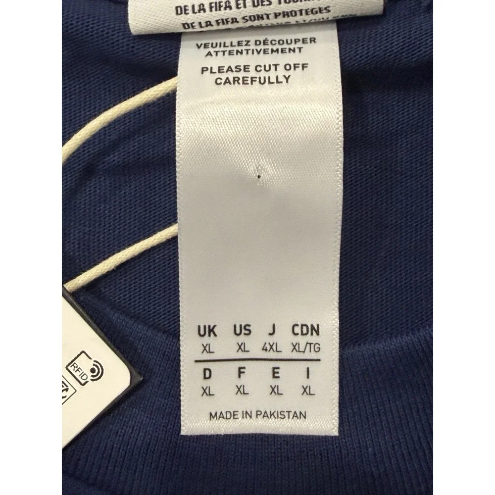 Adidas USA FIFA World Cup 2026 OLP Tee Mens XL Navy Blue Soccer Shirt JZ8930